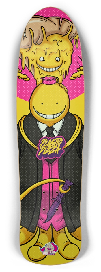 Assassination Pizza-Plastic Pizza-Glow Retro Rocket