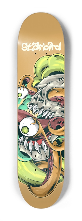 Facebuster Alien Mini Skateboard