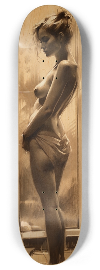 Steamy Lewd Hook Up 8 Inch Skateboard Deck