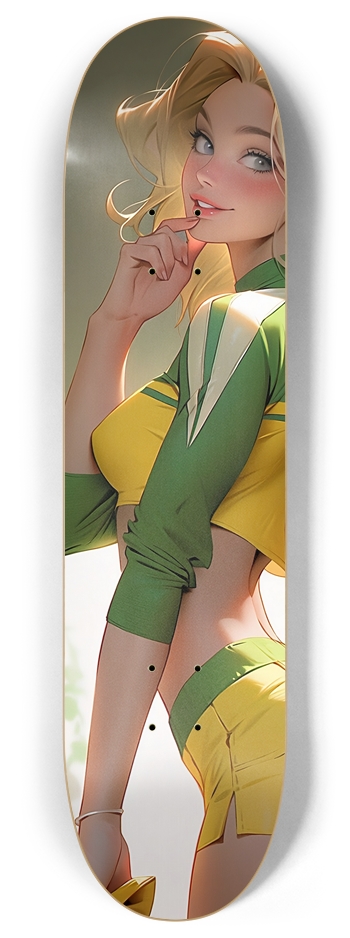 Cheerleader Hentai  8 Inch Skateboard Deck