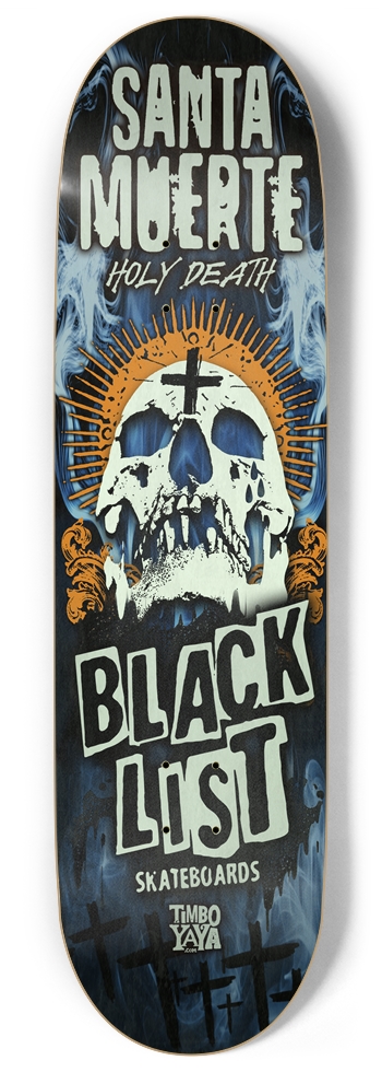 Santa Muerte Glow-In-The-Dark