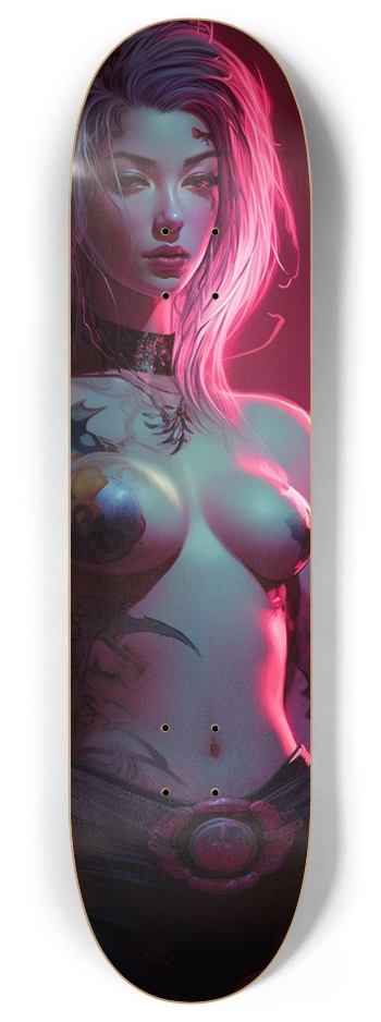 Beautiful Woman 8 Inch Skateboard Deck