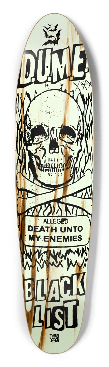  DUME BlackList(Glow-In-The-Dark) Custom Longboard