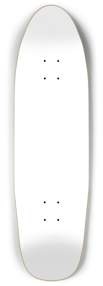 Custom Skateboard Punk Nose Pool Shape