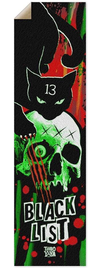 BlackList Black Cat Grip Tape