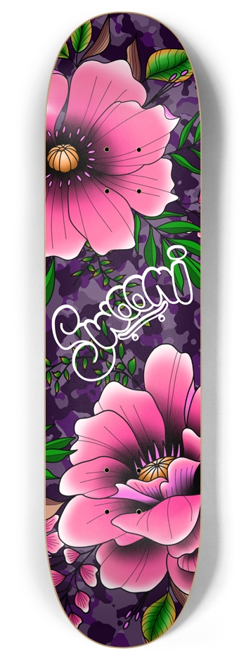 Peony 8.0 8 Inch Skateboard Deck