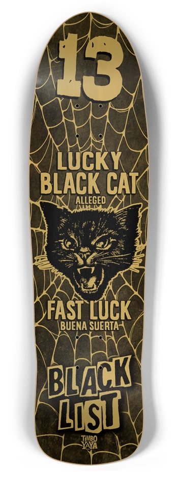 Lucky Black Cat (GLOW)