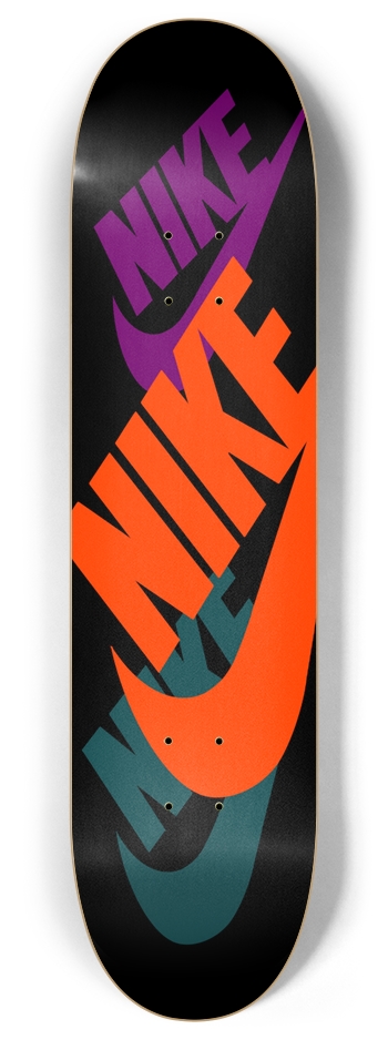 Nike air sb swoosh 8 Inch Skateboard Deck by SKRBL