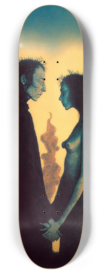 Monster Lovers 8 Inch Skateboard Deck