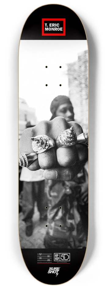 RZA Rings Skateboard by T. Eric Monroe