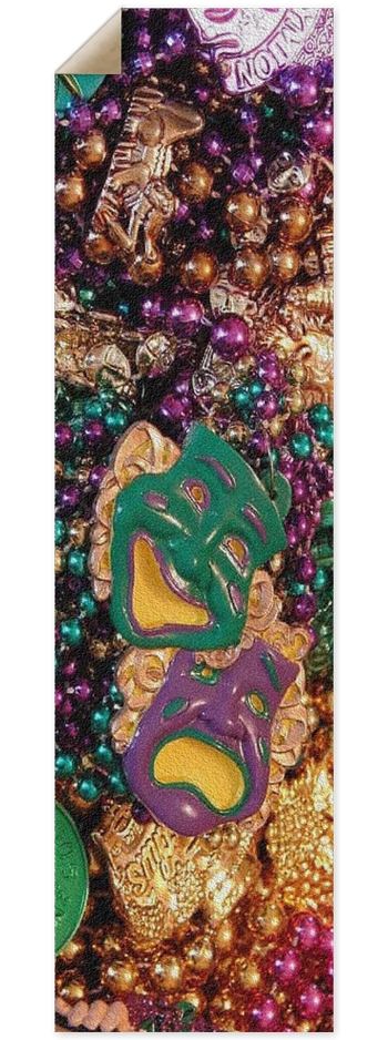Mardi Gras Krewe Beads Custom Griptape