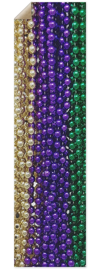 Mardi Gras Beads Custom Griptape