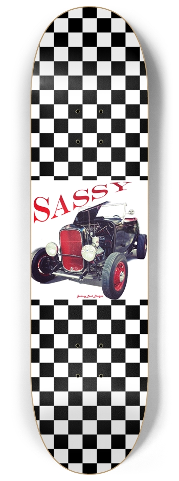 Sassy Checkered Flag