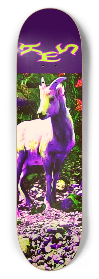 Mama goat  8-1/2 Skateboard Deck