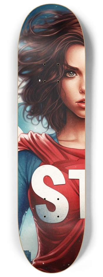 Stewy superhero Jenna front