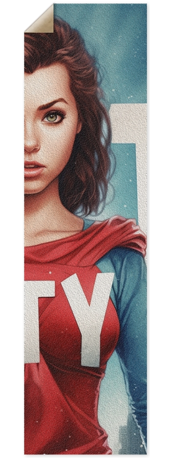 Stewy superhero Jenna front