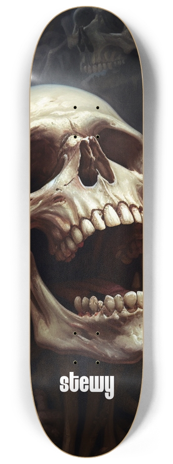 Stewy screaming skull single