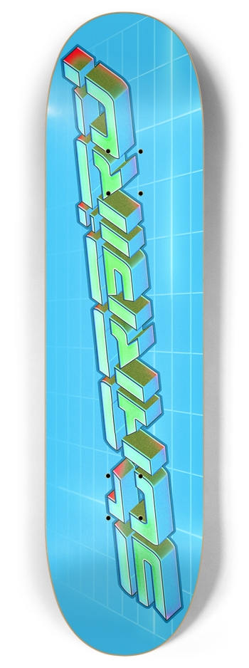 Starbird 3D Logo Skateboard