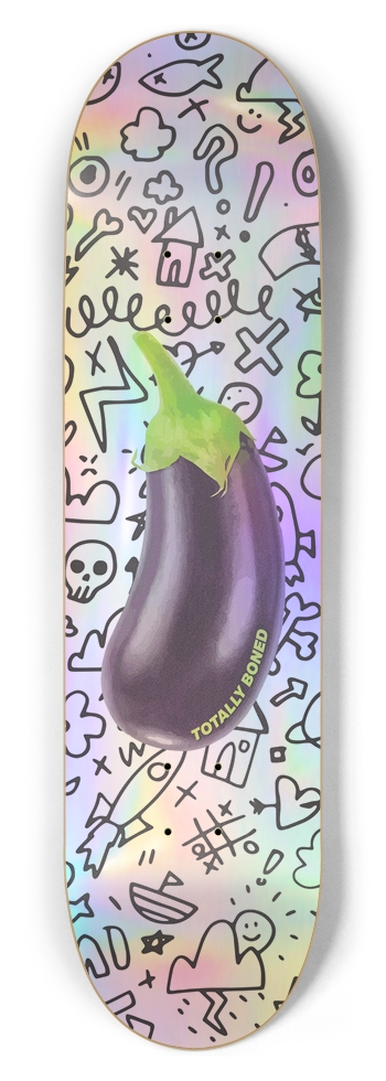 Totally Boned Aubergine Holo