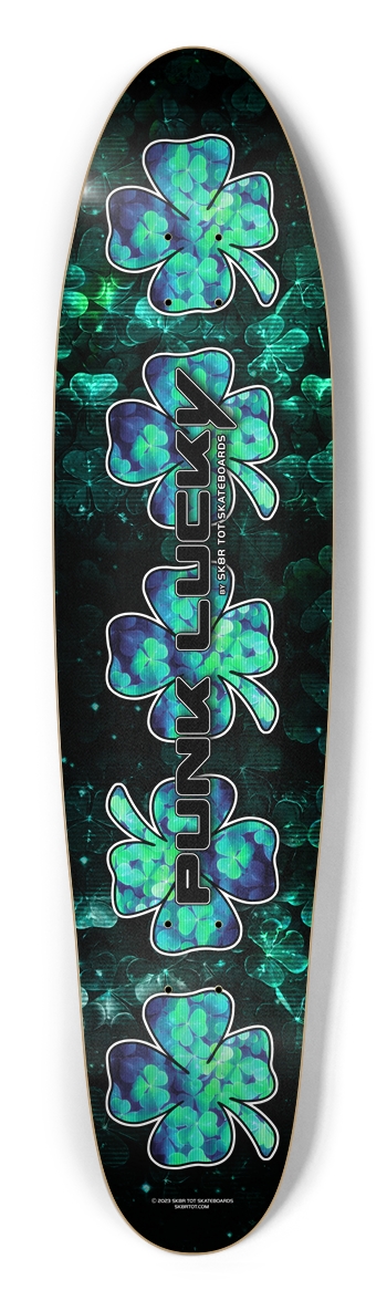 Punk Lucky - Sea Foam Longboard