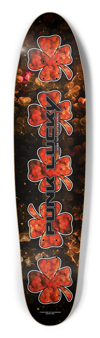 Punk Lucky - Lava Longboard