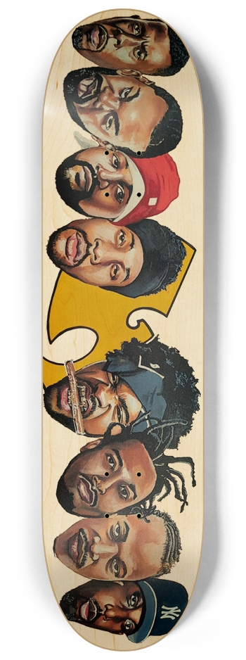 WU TANG 8-1/4 Skateboard Deck