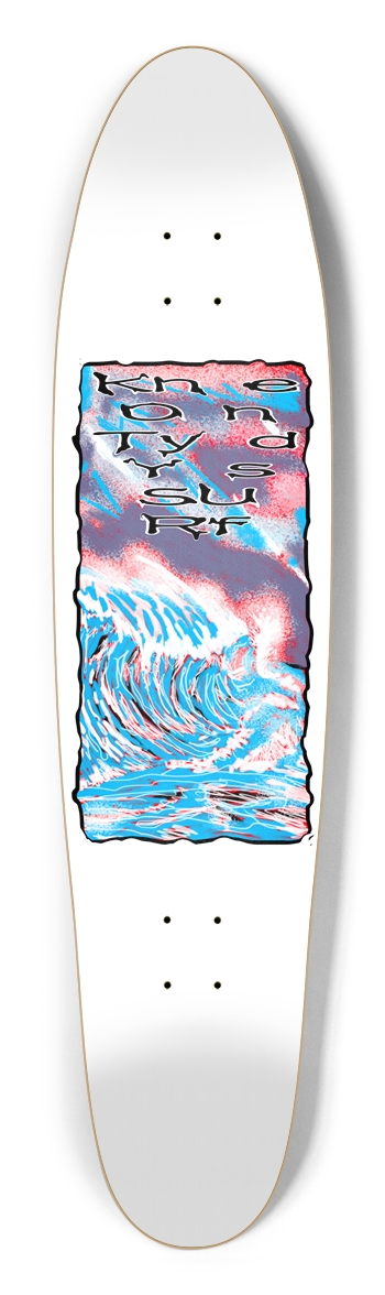 Big wave days Longboard Shape