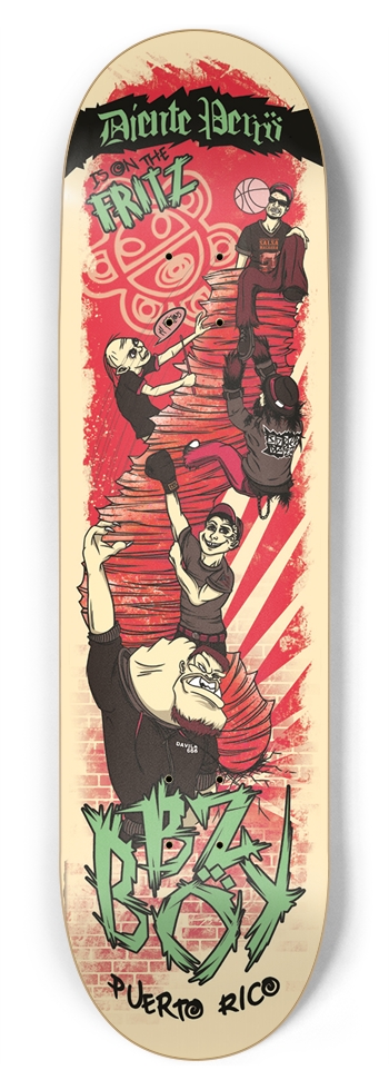 Diente Perro X Fritz Skateboards
