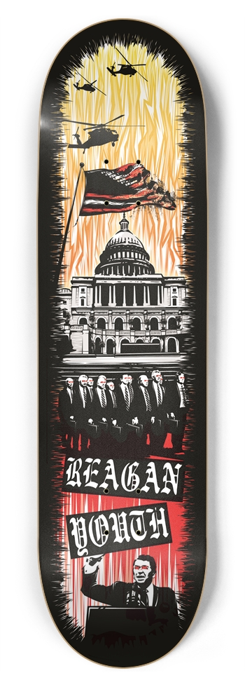 Reagan Youth X Fritz Skateboards