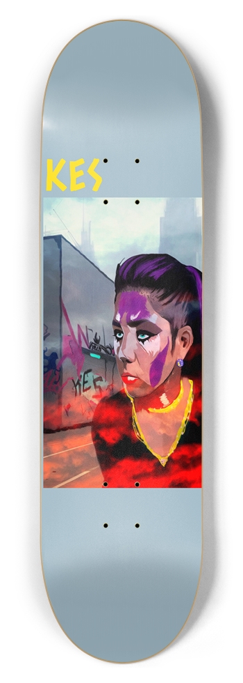 Betty puppet  8-1/2 Skateboard Deck