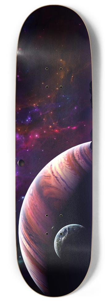 Custom Skateboard Space #0033