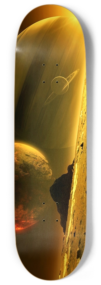 Custom Skateboard Space #0023