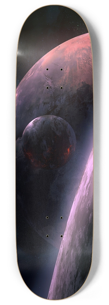 Custom Skateboard Space #0019