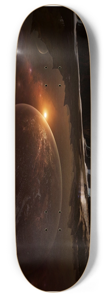 Custom Skateboard Space #0028