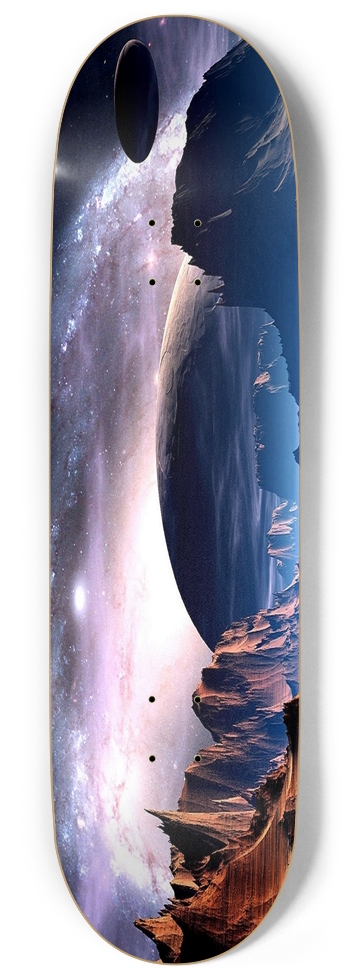 Custom Skateboard Space #0026