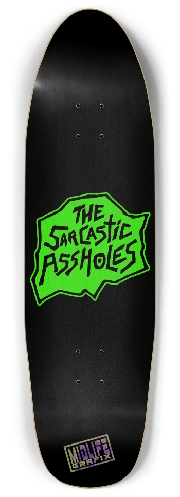 T.S.A The Sarcastic Assholes Punk Pool Deck