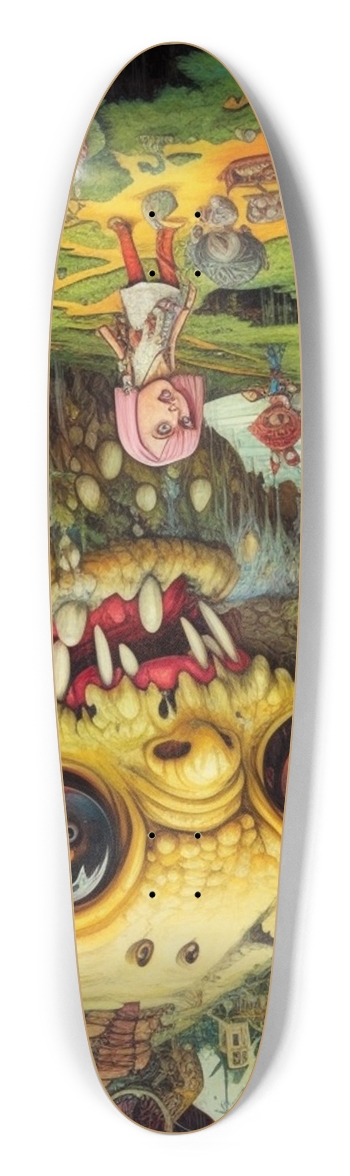 Not Alice's Wonderland Longboard