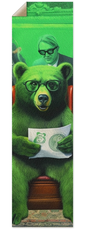 WeBearish Green Griptape