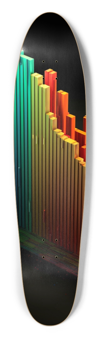 Rising Colors Longboard