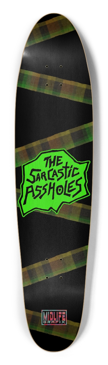 T.S.A. Plaid Stripe Longboard