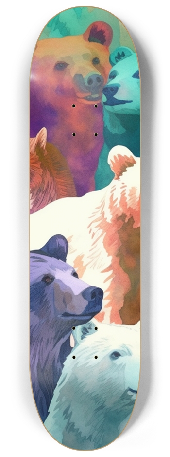 WeBearish Bears Skateboard