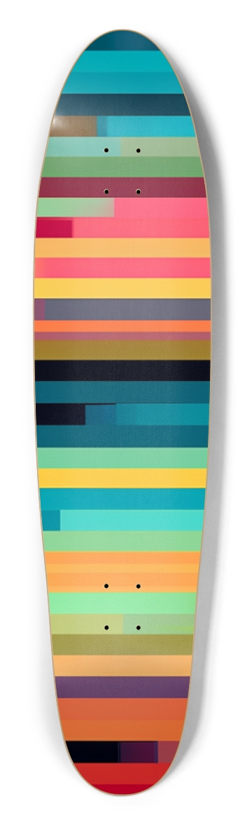 Colorful Kid's Longboard
