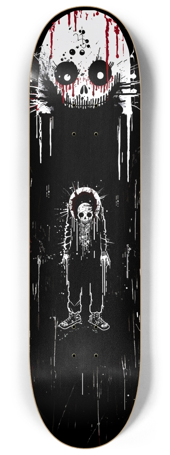 Slender Steve Custom Skateboard