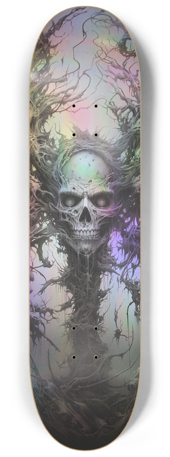Evil Roots Hologram Custom Skateboard