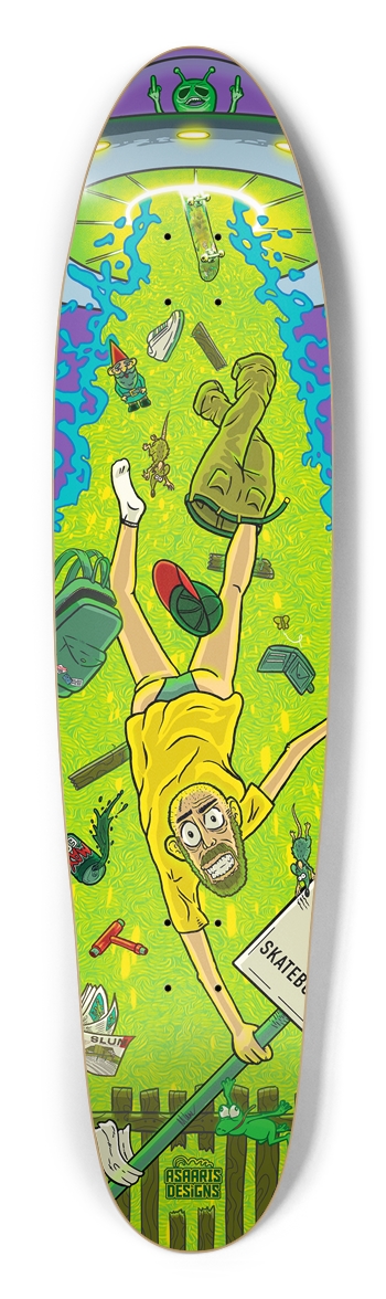Abducted Longboard