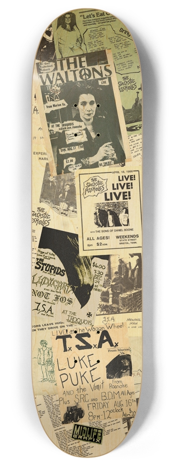 T.S.A. Flyer Deck- 8 Inch Popsicle