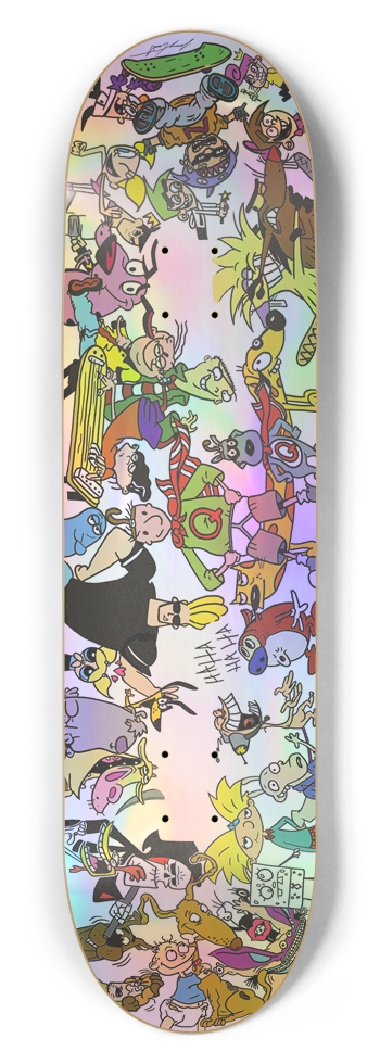 8-1/2"Classrm Doodle Deck (T.S.R.Card Colored)
