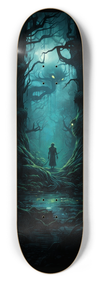 alone at night Skateboard