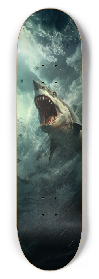 The Meg Glow-in-the-Dark Skateboard