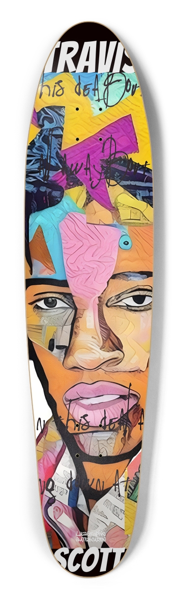 Rapper 8 Drawing Longboard